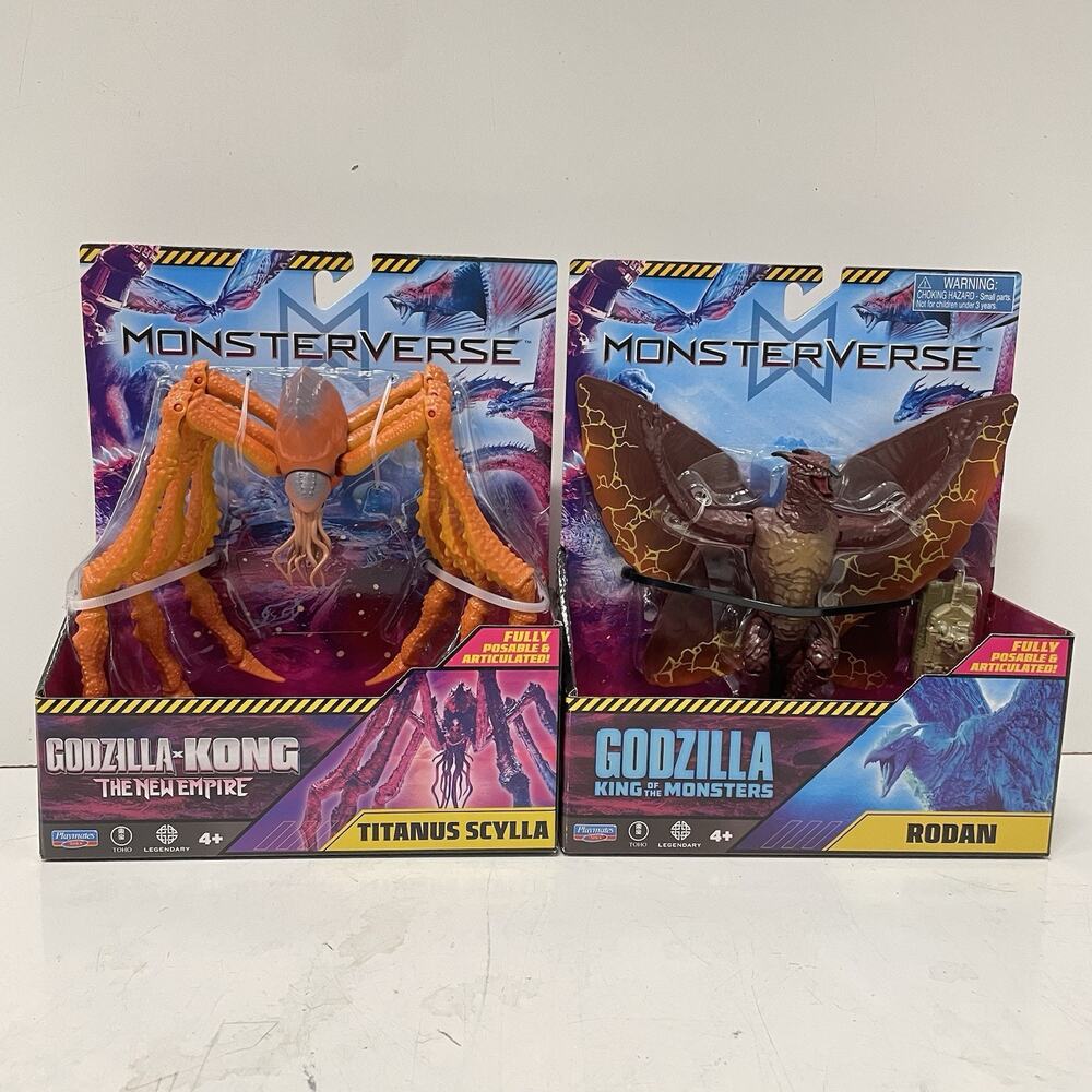 MonsterVerse Godzilla x Kong: The New Empire TITANUS SCYLLA & RODAN 6" Figure